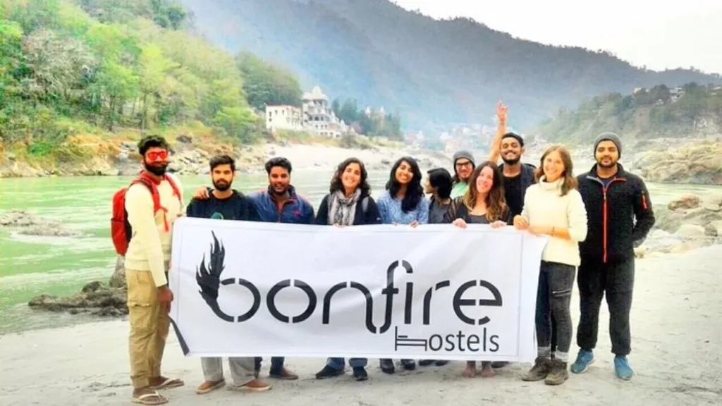 Bonfire hostel Rishikesh